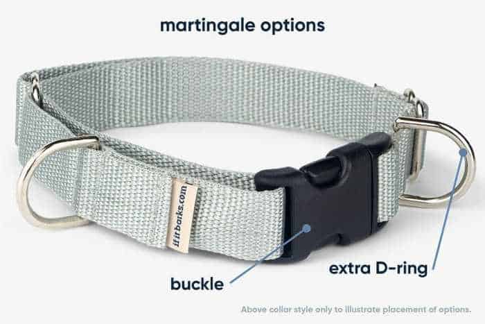 If It Barks - 1.5" Martingale Collar for Dogs 