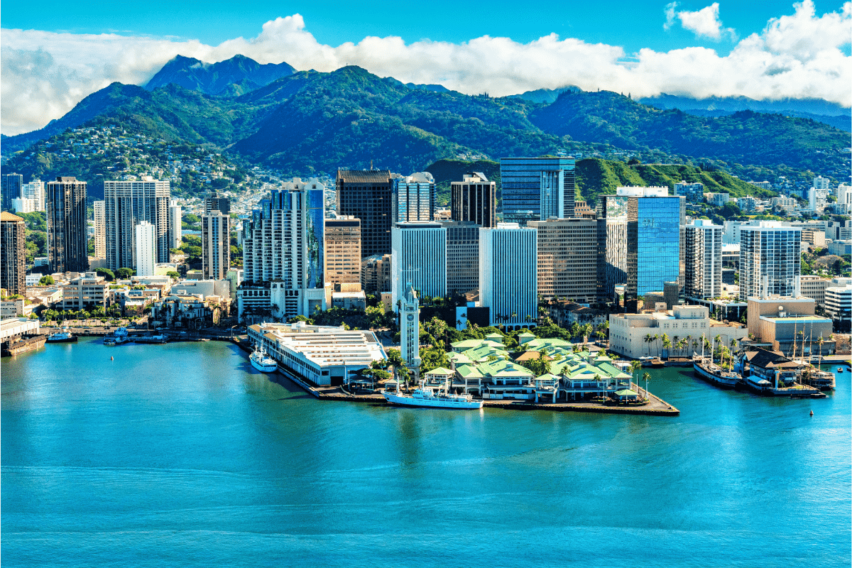 Downtown Honolulu Hawaii