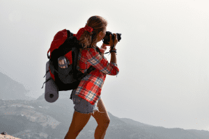 Traveler photographer