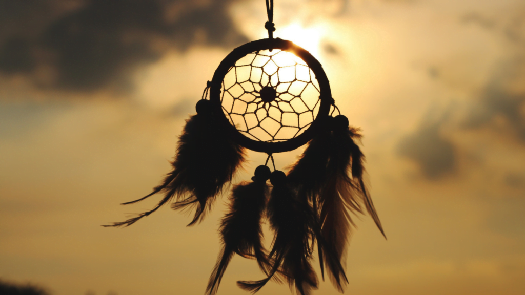 Suncatcher hanging in the open