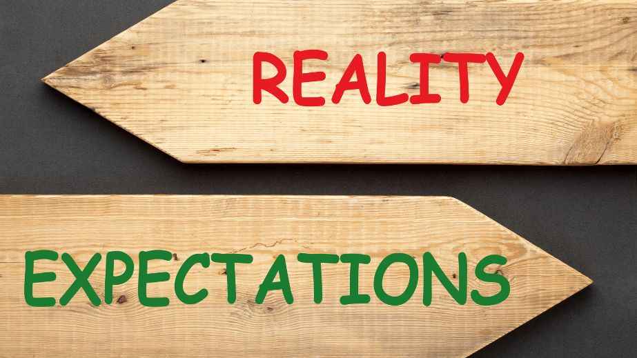 expectations vs reality