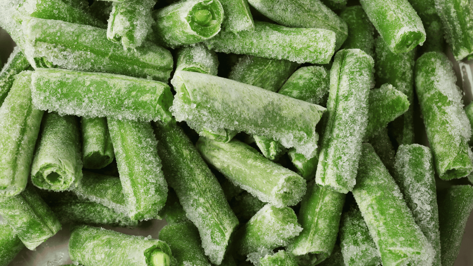 Storing Frozen Green Beans