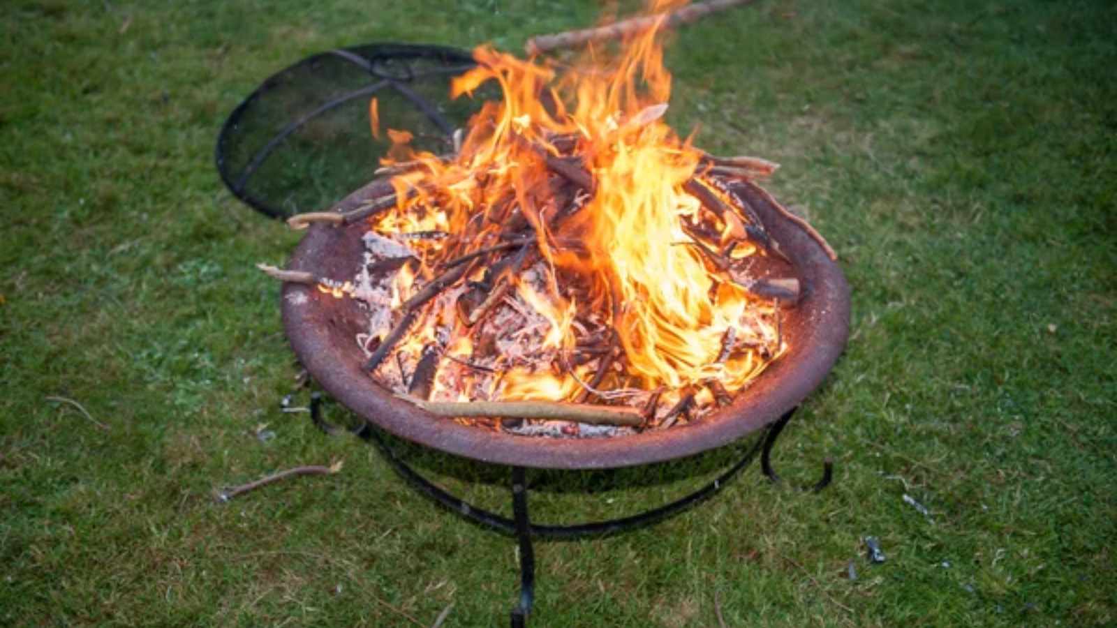 Add a Sparkle with a Portable Fire Pit